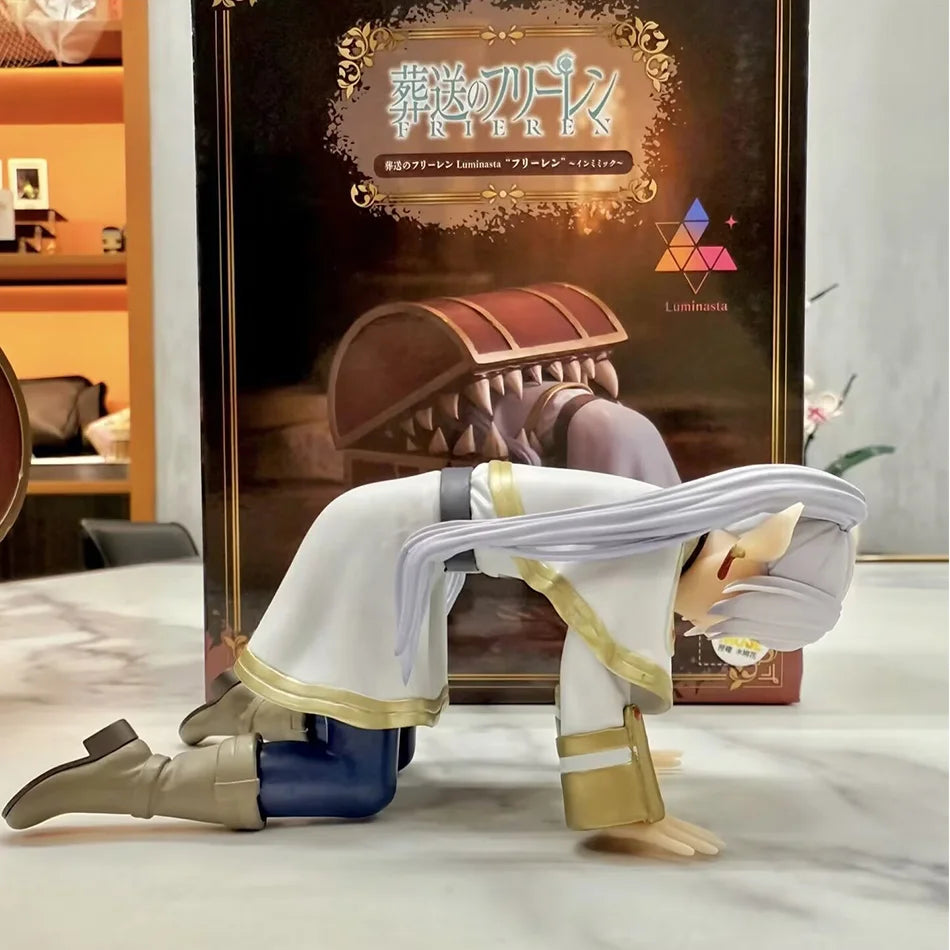 Anime Figure Luminasta Frieren: Beyond Journey's End Treasure Hunt Frieren Cartoon Kawaii Model Collection Doll Toy For Kids