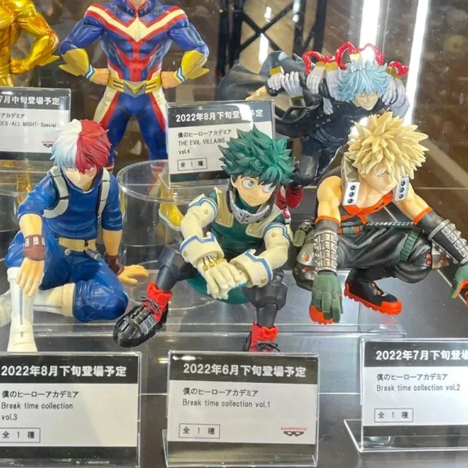 New My Hero Academia Anime Figure Midoriya Izuku Todoroki Shouto Bakugou Katsuki Action Figures Anime Character Birthday Gift