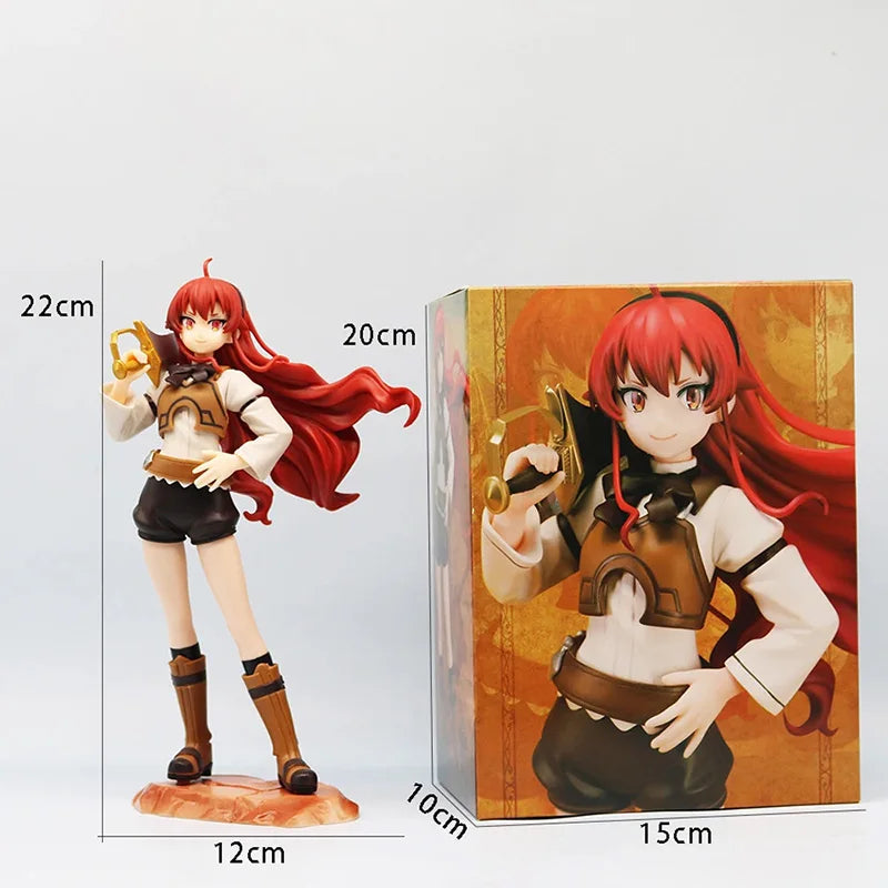 New Magician Roxy Migurdia Action Figure Mushoku Tensei：Jobless Reincarnation Anime Figure PVC Adult Collection Model Doll Toys