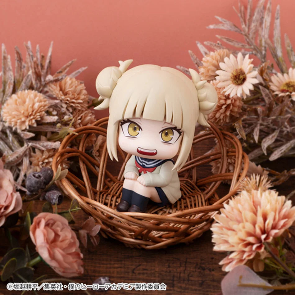 PVC | (MHA):Izuku Midoriya/Katsuki Bakugo/Todoroki Shoto/Toga Himiko My Hero Academia Cute Chibi PVC Figurine | Collectible Toy