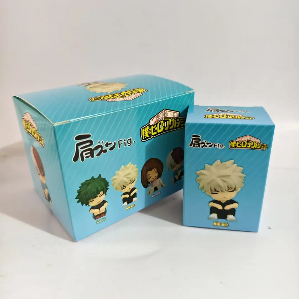 4pcs/set My Hero Academia Tokyo Revengers Cute Sleeping PVC Action Figure Toys