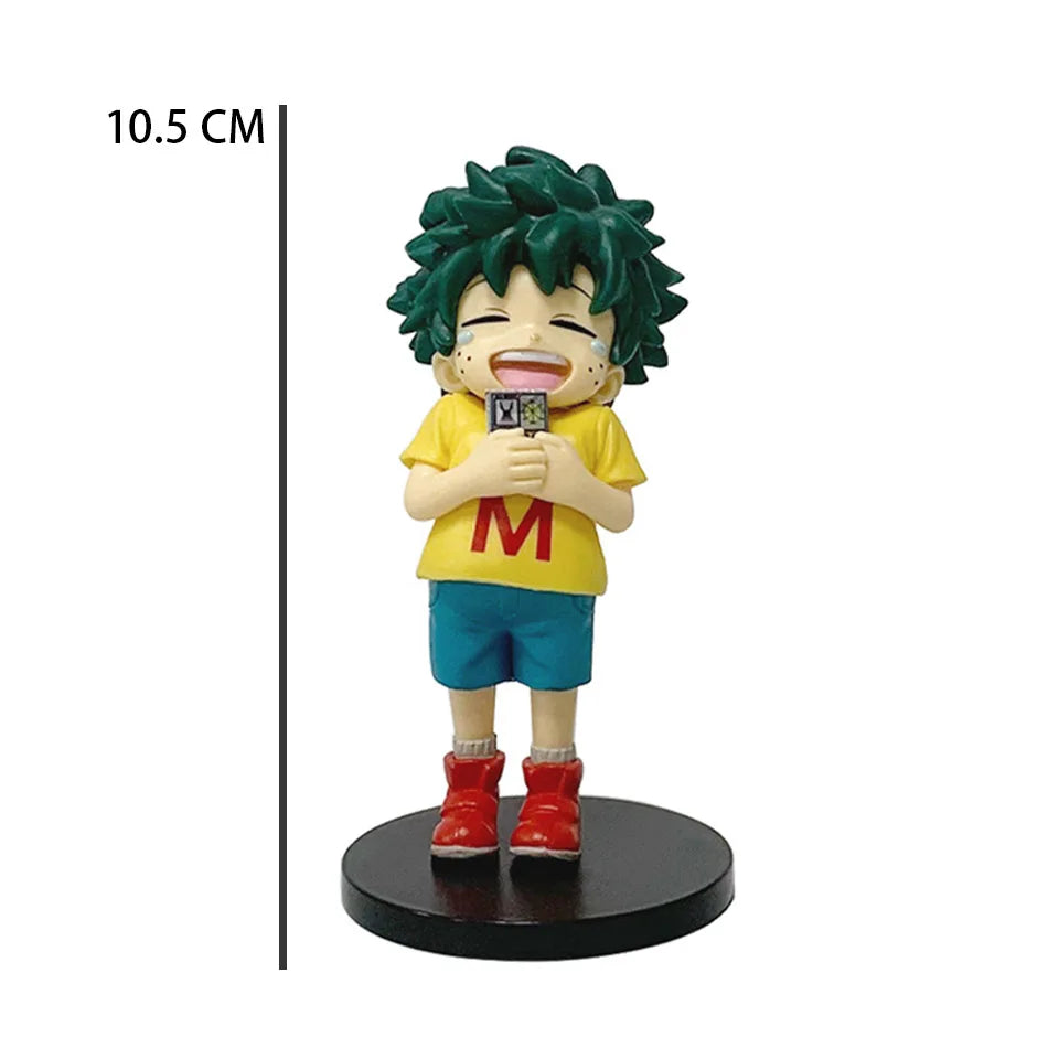 PVC |  (MHA): Tomura Shigaraki / Izuku Midoriya / Katsuki Bakugo  My Hero Academia Cute Chibi PVC Figurine | Collectible Toy