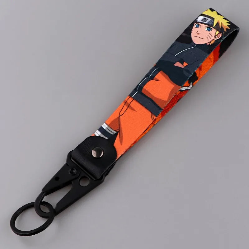 Anime Naruto alloy keychain pendant cartoon eagle beak bag car keychain chain rope trendy hanging decoration toy Christmas gift