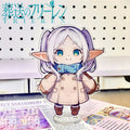 Anime Frieren: Beyond Journey's End Acrylic Stand Q-version Frieren Character Standee Desktop Ornament Anime Periphery Gifts