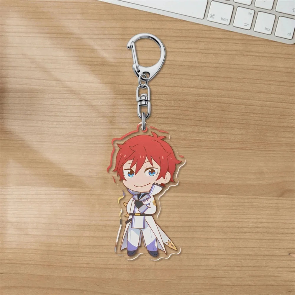 Charm Anime Re:ZERO -Starting Life in Another World Acrylic 6CM Keychain Model Cosplay Characters Ornament Accessories Good Gift