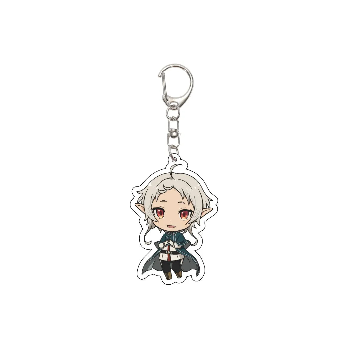 55MM Anime Mushoku Tensei：Jobless Reincarnation Keychain Rudeus Greyrat Key Chain Acrylic Model Plate Christmas Gifts