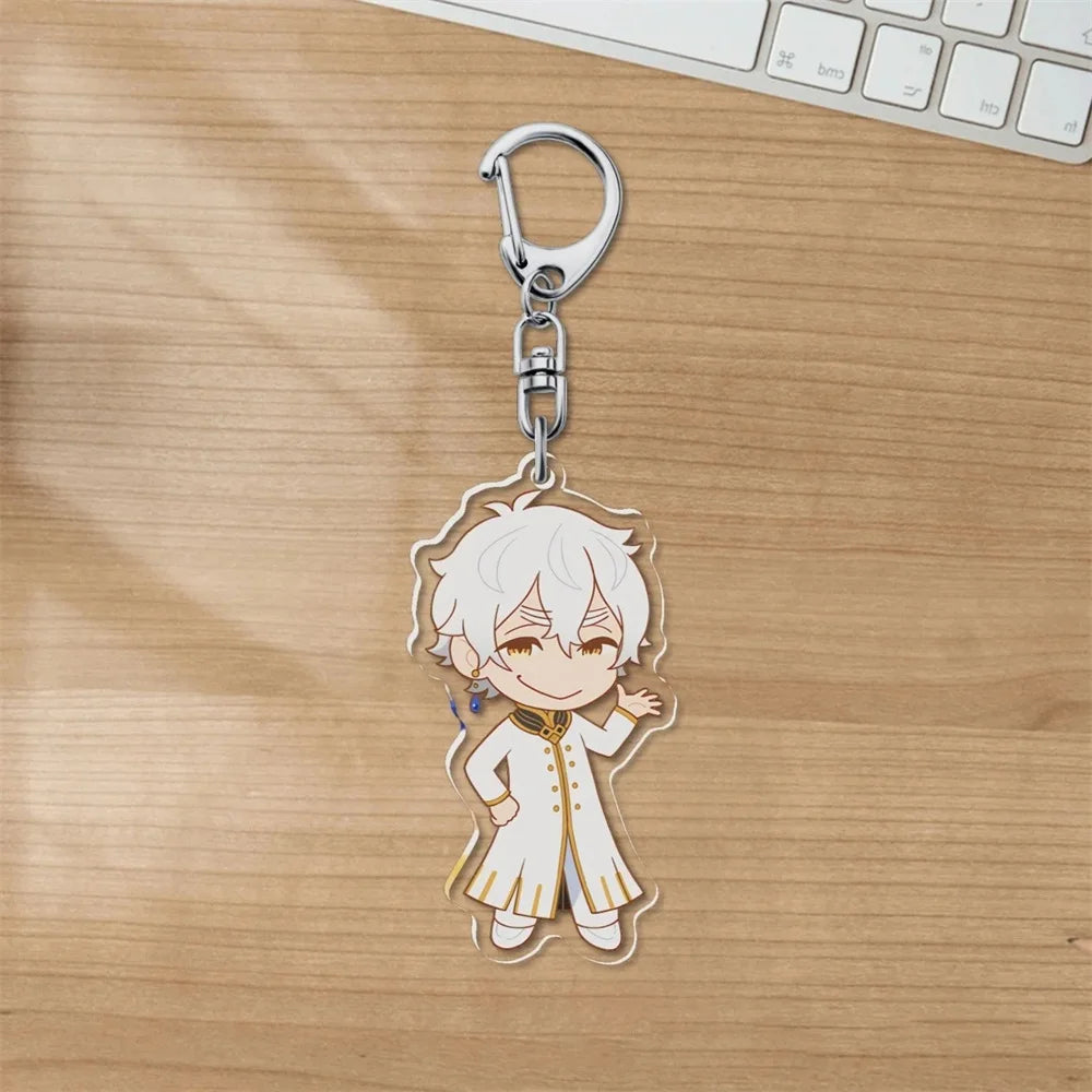 Charm Anime Re:ZERO -Starting Life in Another World Acrylic 6CM Keychain Model Cosplay Characters Ornament Accessories Good Gift