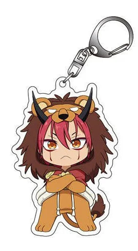 Anime Fans Gifts as a Slime Animarukko HD Hakuro Milim Ranga Rimuru Acrylic Keychain pendant Ornament Collection Series About6cm