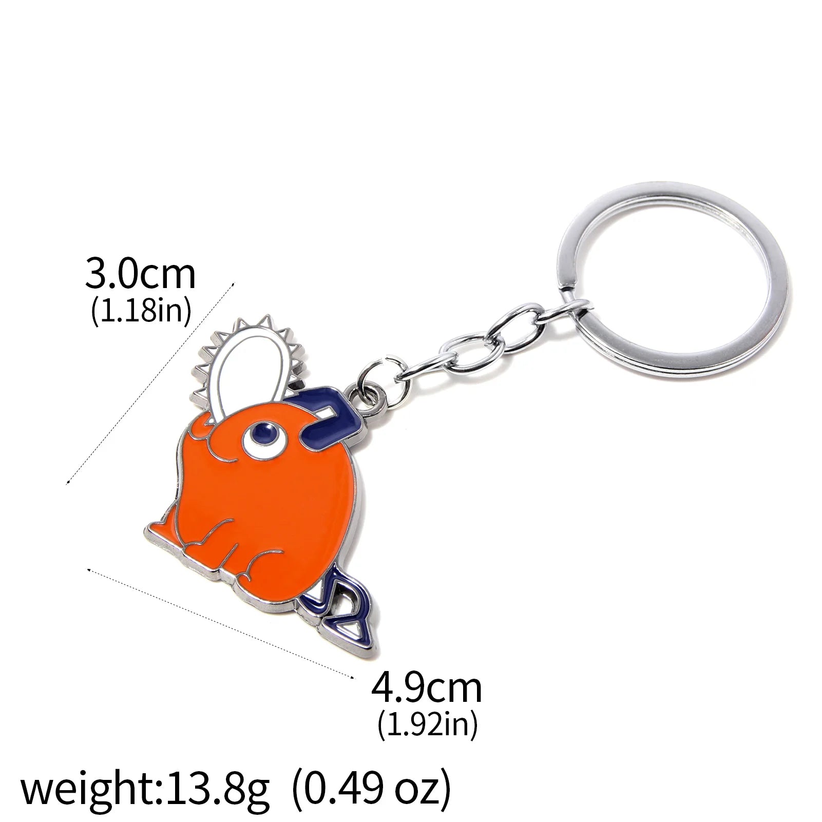 Anime Power Saw Man Keychain Cute Pochita Cosplay Figure Ornaments Pendant Phone Chain Charms Jewelry Accessories Gift