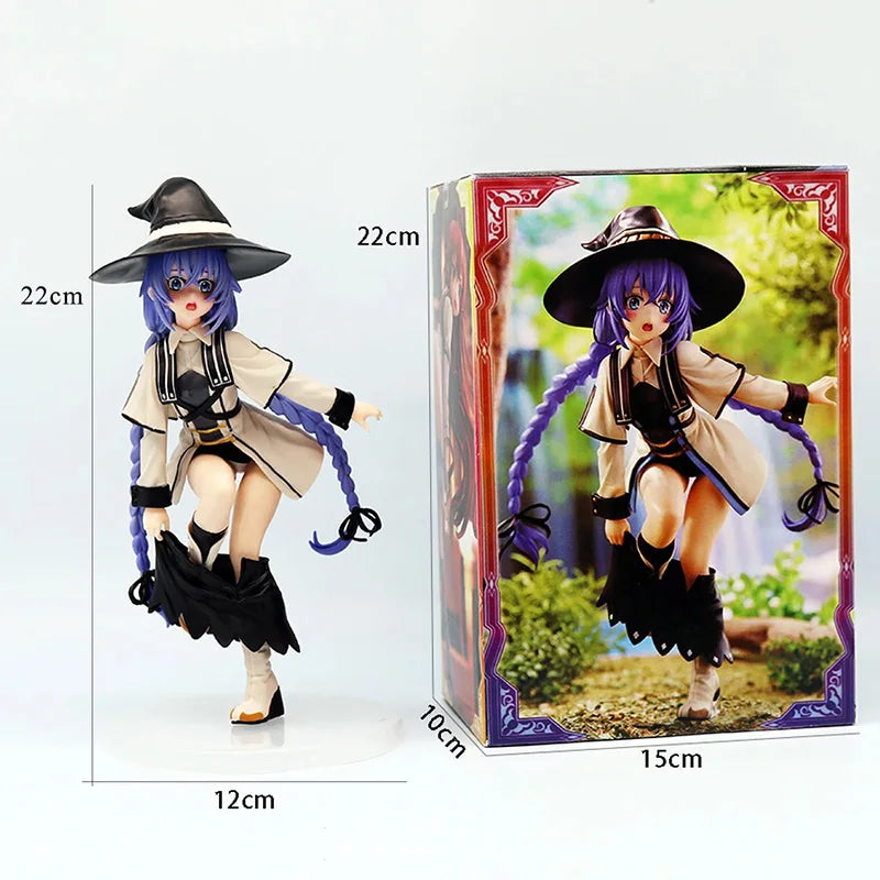 New Magician Roxy Migurdia Action Figure Mushoku Tensei：Jobless Reincarnation Anime Figure PVC Adult Collection Model Doll Toys
