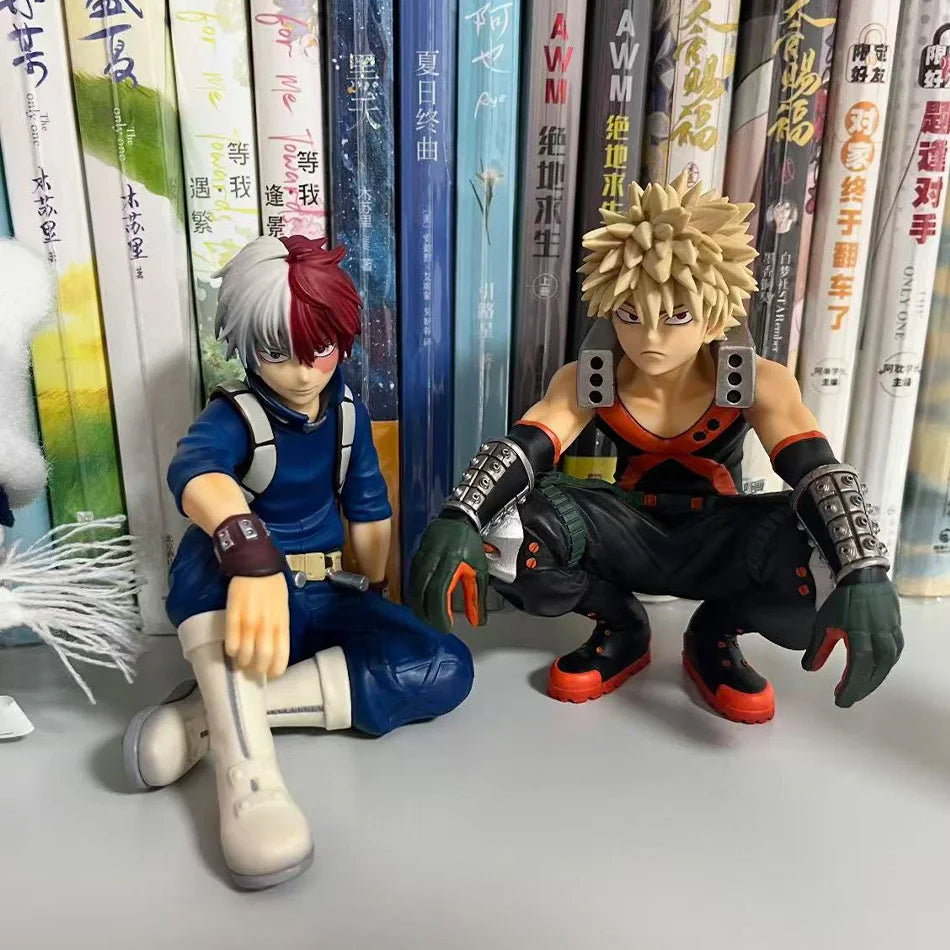 In Stock Hero Academia Anime Figure Bakugo Katsuki Action Figure Midoriya Izuku/Todoroki Shoto Figurine PVC Collection Toys