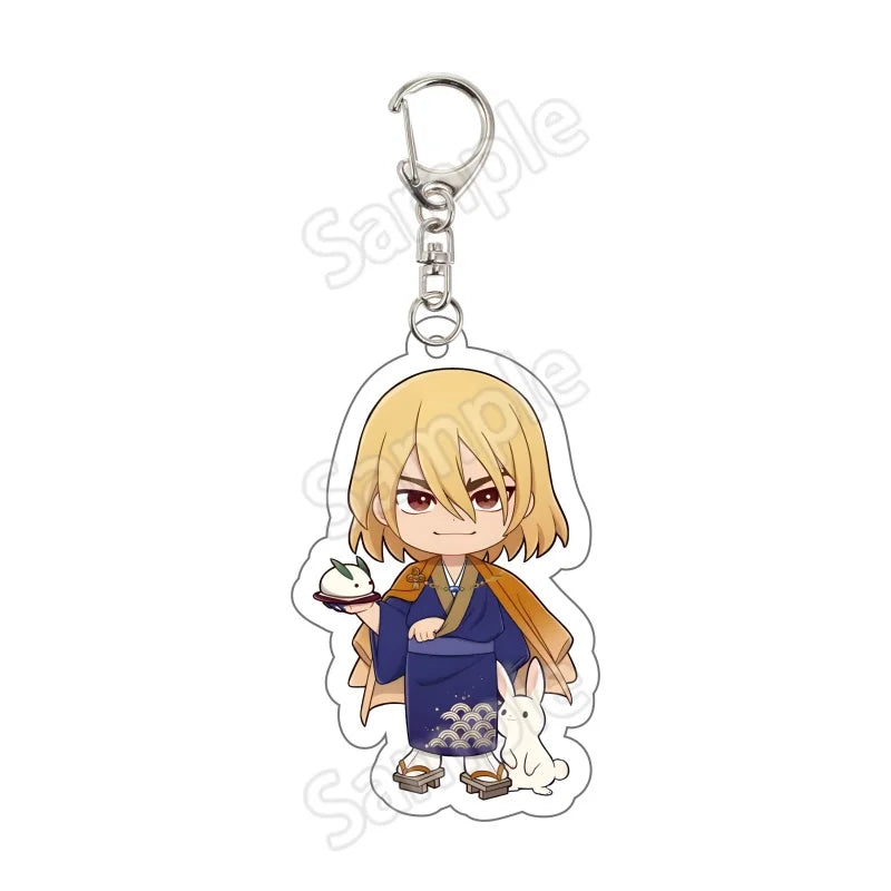 Anime Dr. Stone Acrylic Keychain Accessories Popular Chic Bag Charms Kawaii Fun Backpack Pendant Key Ring Fans Gifts 6cm