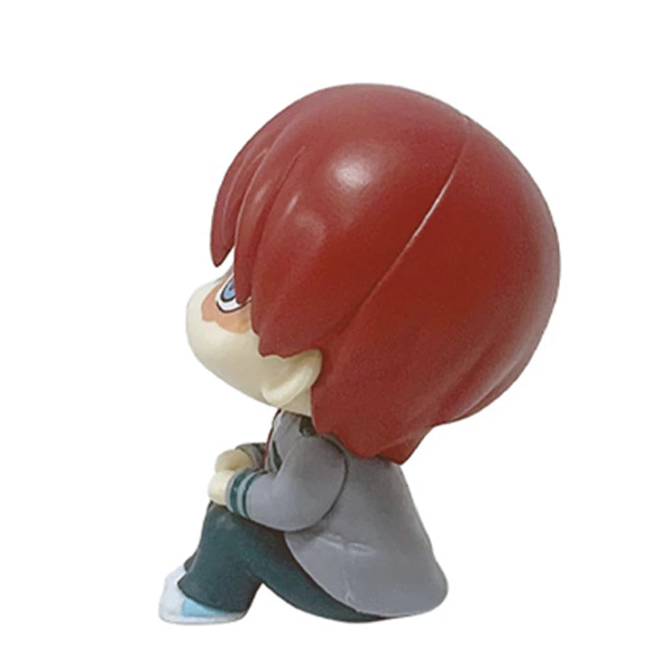 Q-version Anime Figure  Pvc Bakugou Katsuki Midoriya Izuku Todoroki Shoto Action Figures Anime Gift Collection Series Model Toy