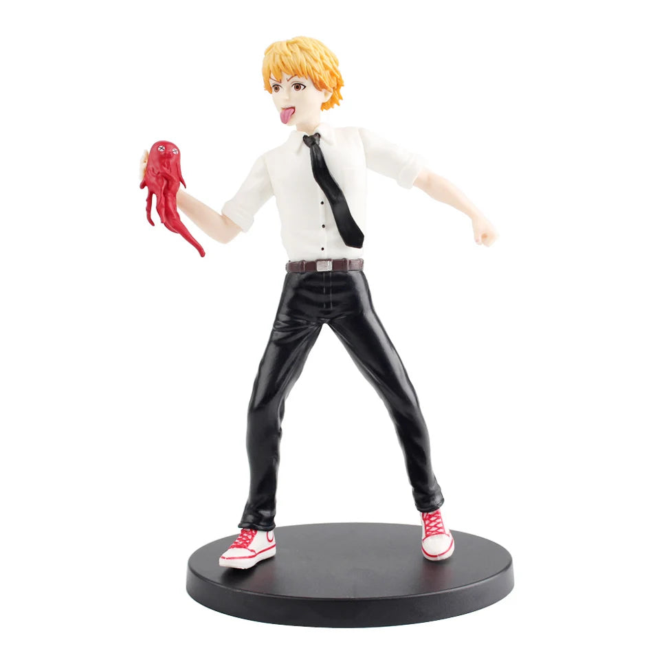 18cm Chainsaw Man Anime Figure Power Denji Action Figure PVC Chainsaw Man Power Figurine PVC Adult Collection Model Doll Toys