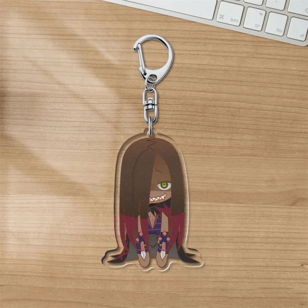 Charm Anime Re:ZERO -Starting Life in Another World Acrylic 6CM Keychain Model Cosplay Characters Ornament Accessories Good Gift