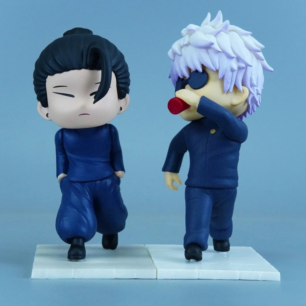11cm/4.33in Anime Jujutsu Kaisen Figure Geto Suguru Gojo Satoru Action Figures Pvc Statue Collection Model Toys Gifts