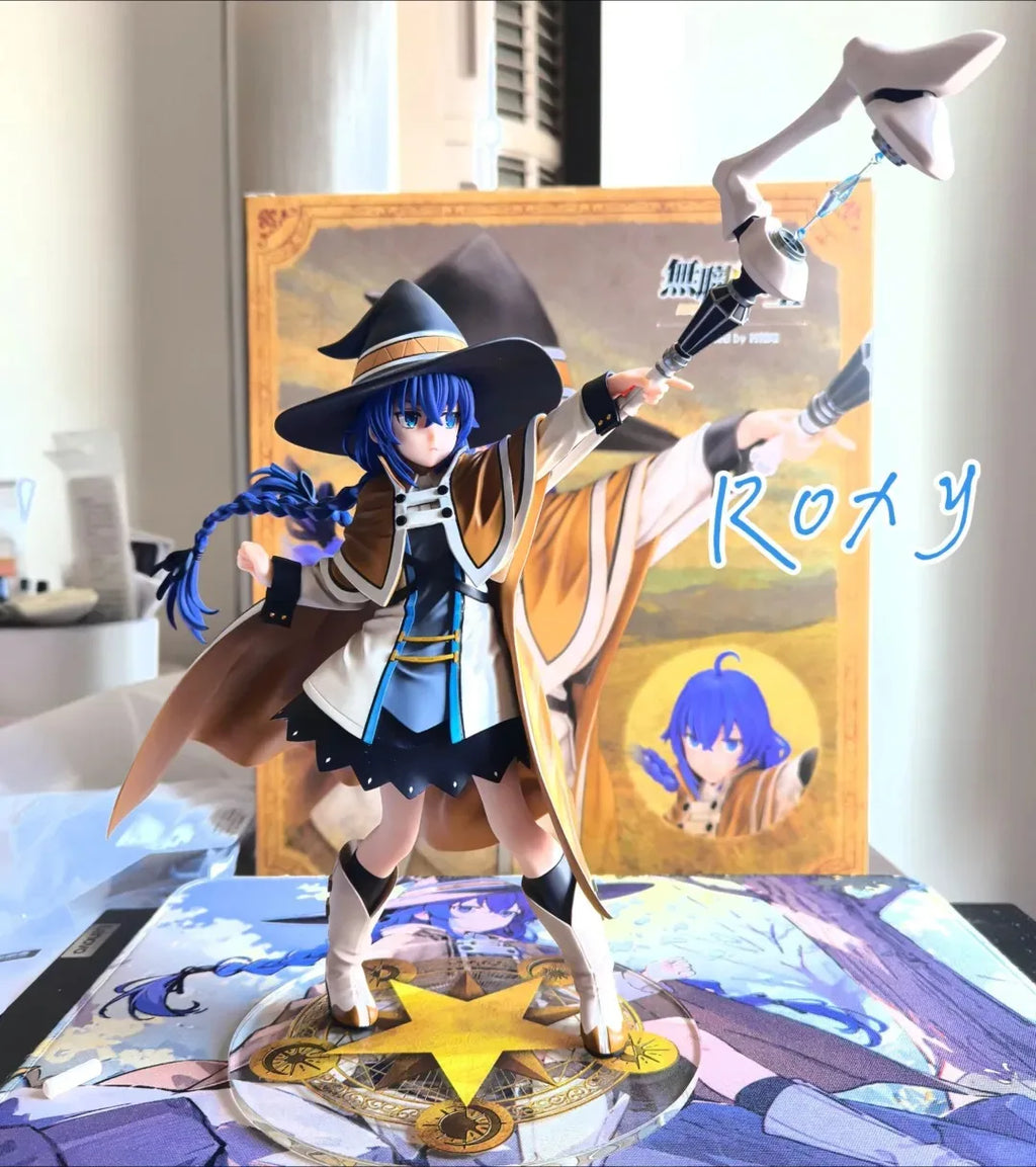 Magician Roxy Migurdia 25cm Action Figure Mushoku Tensei: Jobless Reincarnation PVC Anime Figure Statue Collection Toys