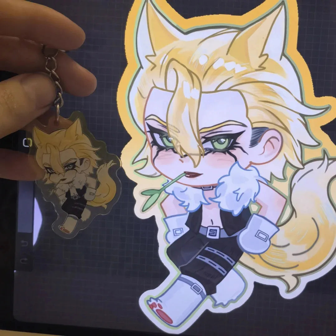 Staneno Anime keychain women Dr.STONE acrylic key chain man Chrome key ring Pendant Ornament Accessories friend gift