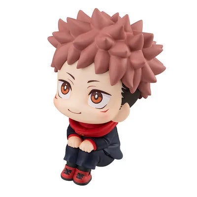 Cute Anime Jujutsu Kaisen Figure Itadori Yuji Gojo Satori Fushiguro Megumi Kugisaki Kawaii Toy Car Decoration PVC Model Gift