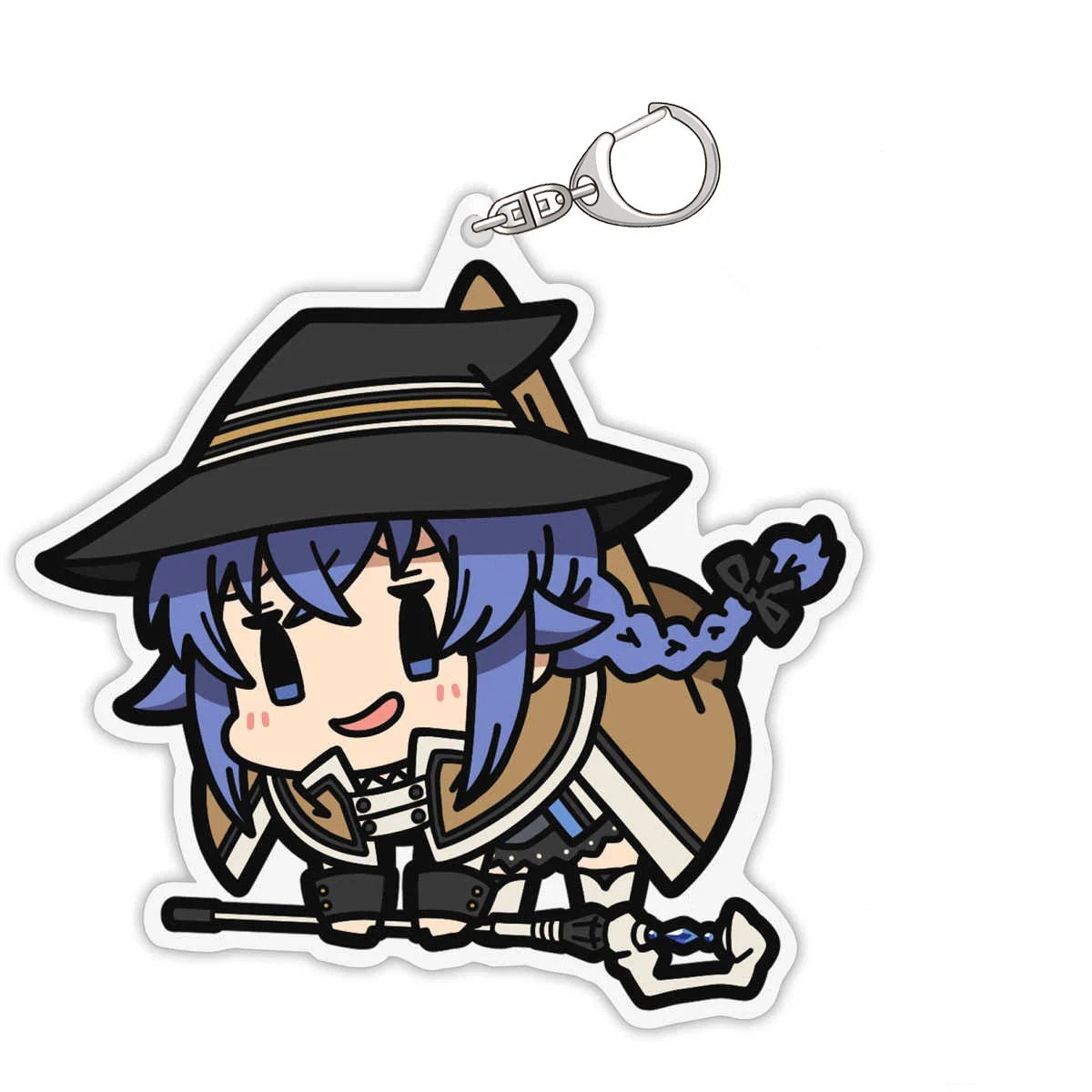 Loen Anime Store Mushoku Tensei: Jobless Reincarnation Rudeus Greyrat Acrylic Cartoon Keychain Pendant Ornamen Gifts About 6cm