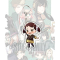 2026 SPY×FAMILY Chibi Acrylic Keychain - Anya Loid Yor Damian Becky Bond Yuri Fiona Figure - Double-Sided Clear Bag Charm