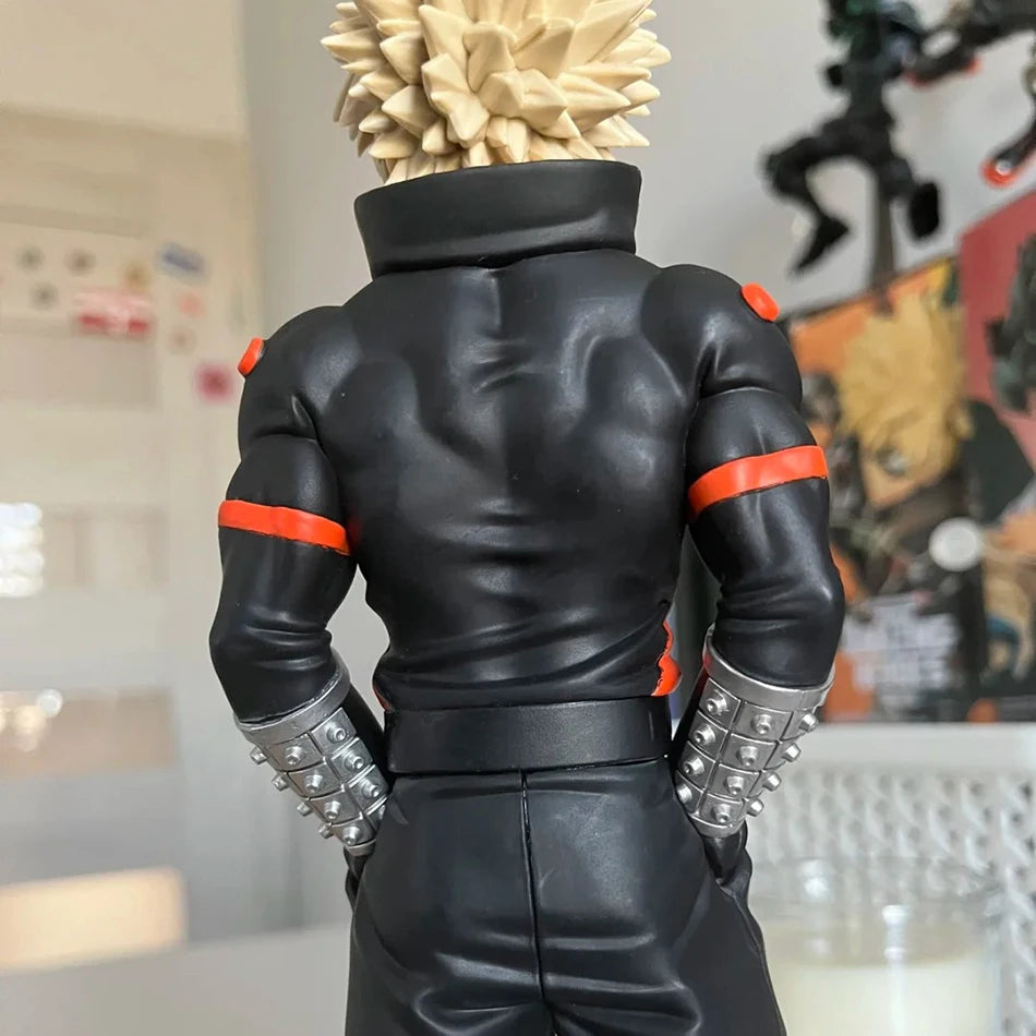 Hot My Hero Academia Bakugou Katsuki Midoriya Izuku Todoroki Shouto Toga Himiko Anime Figure PVC Collectible Model Toys Kid Gift