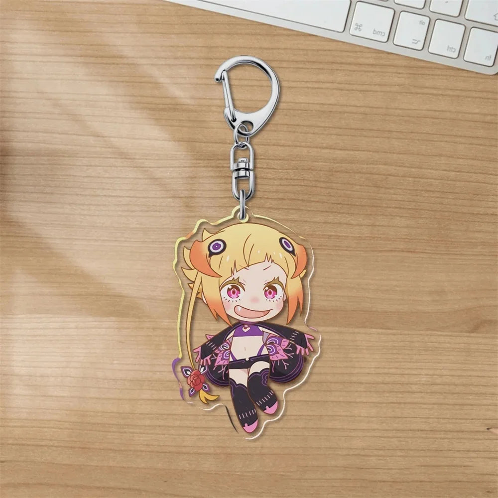Charm Anime Re:ZERO -Starting Life in Another World Acrylic 6CM Keychain Model Cosplay Characters Ornament Accessories Good Gift