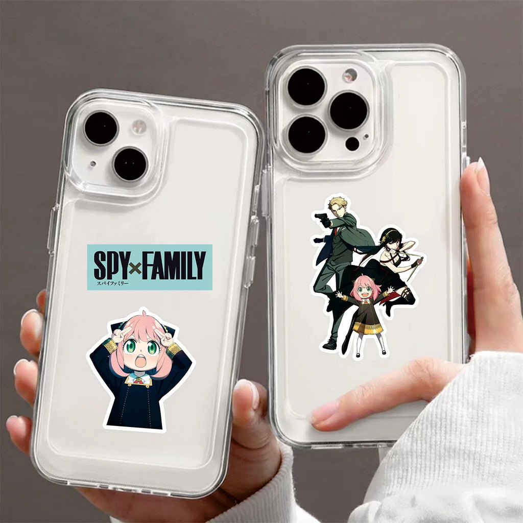 82PCS Spy X Family Stickers Graffiti Stickers DIY Diary Phone Case Handmade Scrapbook Aesthetic Stickers
