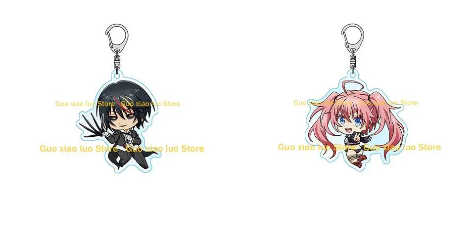 That Time I Got Reincarnated as a Slime Kawaii character Gobta Rimuru Tempest Benimaru Shuna Acrylic keychain Backpack charm Toy