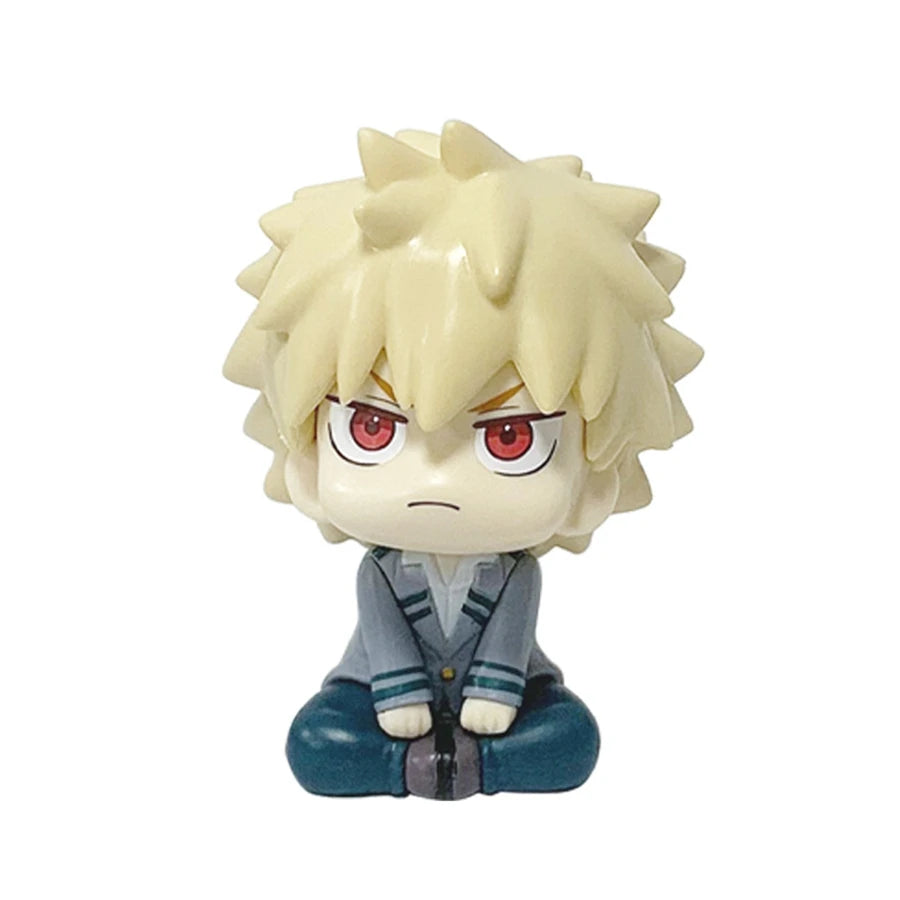 18cm Boku no Hero Academia Anime Figure Bakugo Katsuki Action Figure Midoriya Izuku/Todoroki Shoto Figurine PVC Collection Toys