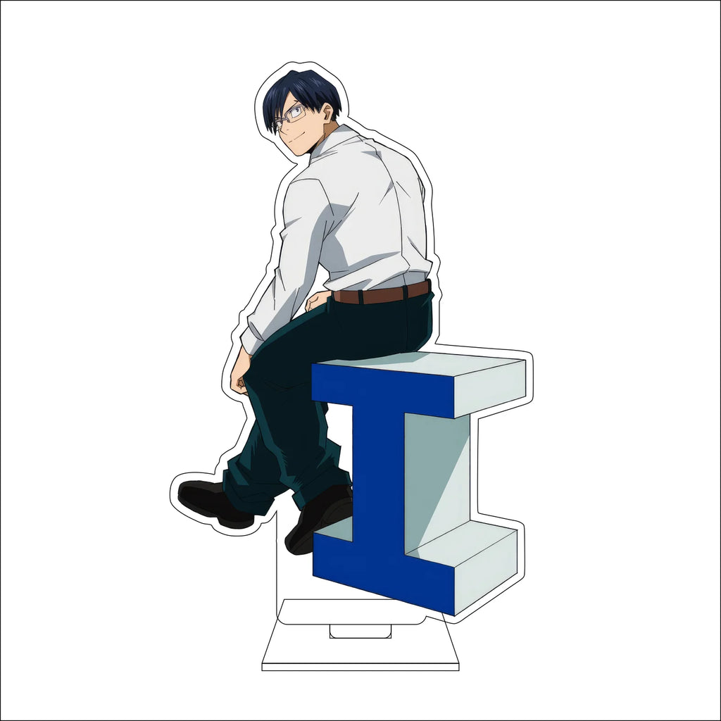 16CM Anime My Hero Academia‌ Cosplay Acrylic Figure Stand OCHACO URARAKA Todoroki Shoto Midoriya Izuku Ornaments Gift