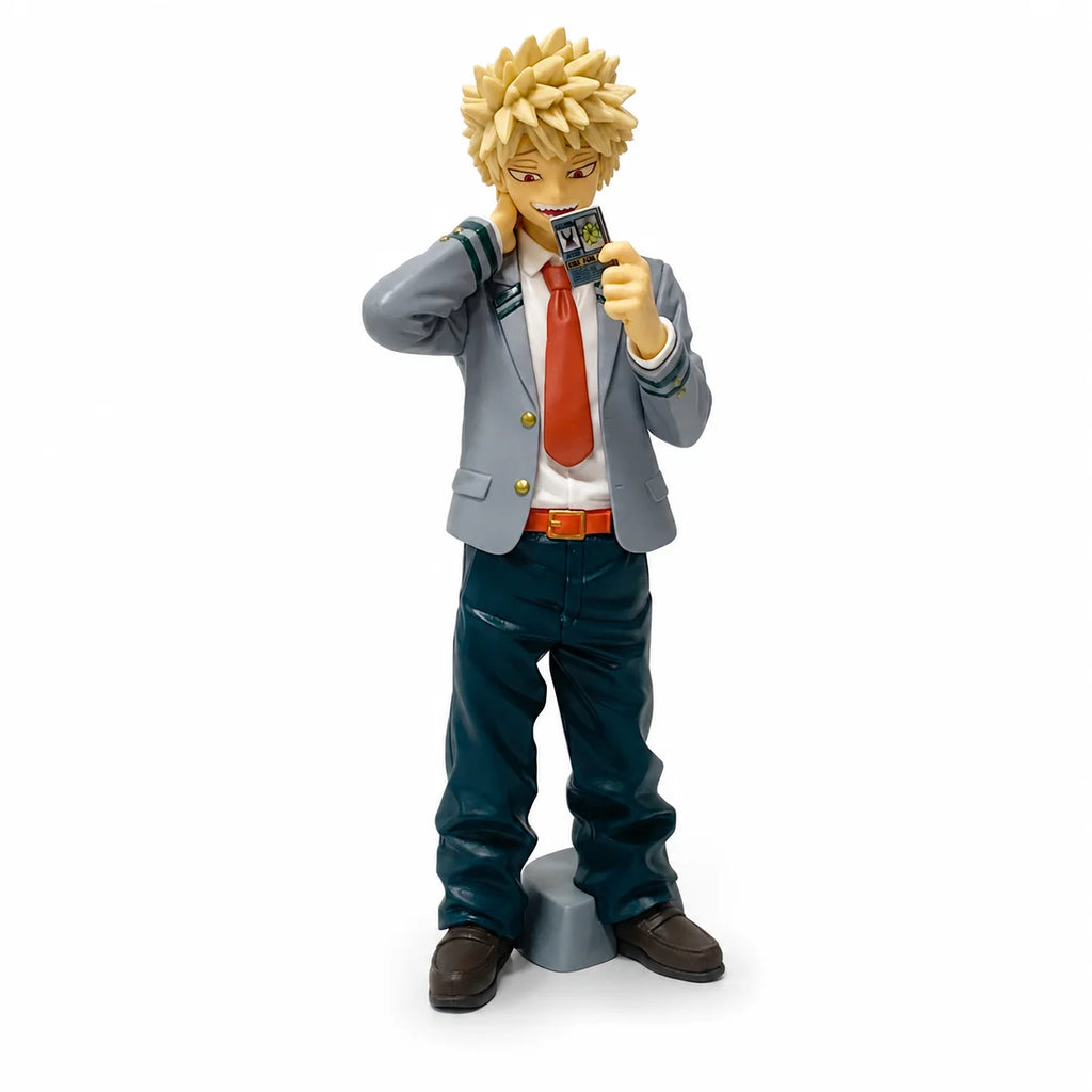 My Hero Bakugou Katsuki Anime Action Figure Model Statue Desktop Ornament Collectible Small Gift Halloween Christmas Valentine's Day Gift Decoration