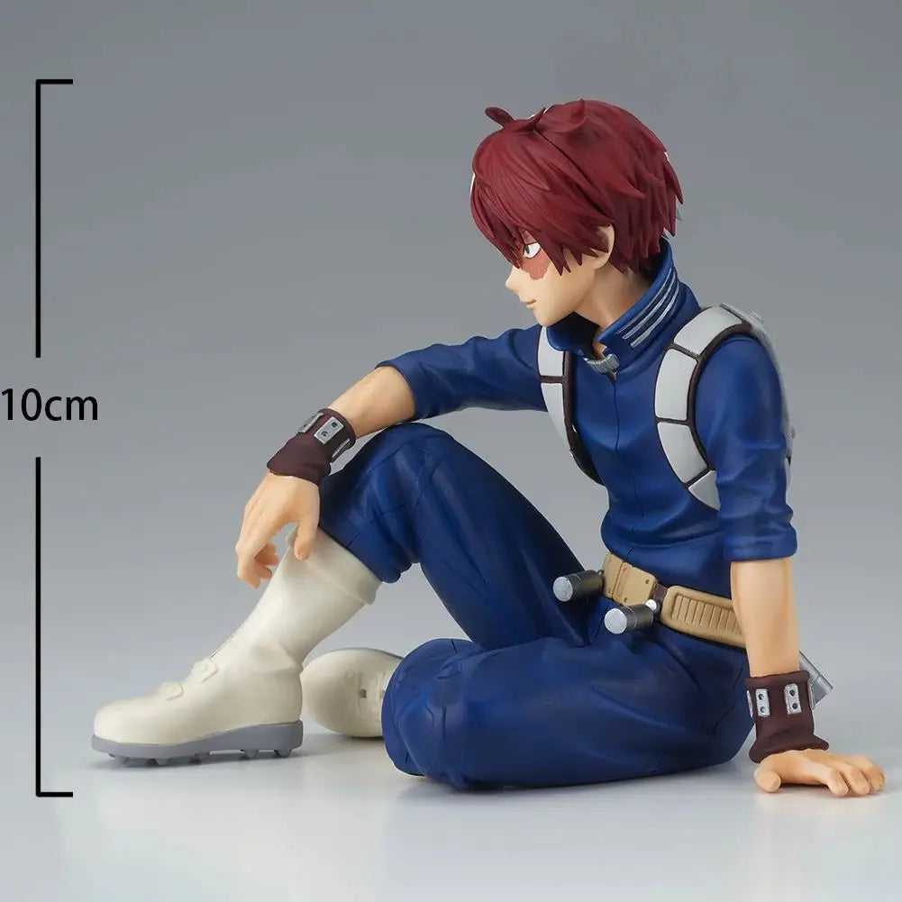 Hot My Hero Academia Bakugou Katsuki Midoriya Izuku Todoroki Shouto Toga Himiko Anime Figure PVC Collectible Model Toys Kid Gift