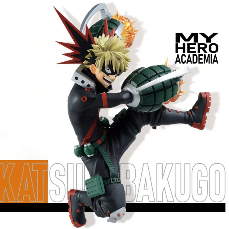 My Hero Academia Bakugo Katsuki Anime Figure Boku no Hero Midoriya Izuku/Todoroki Shoto/Toga Himiko Action Figure Model Doll Toy