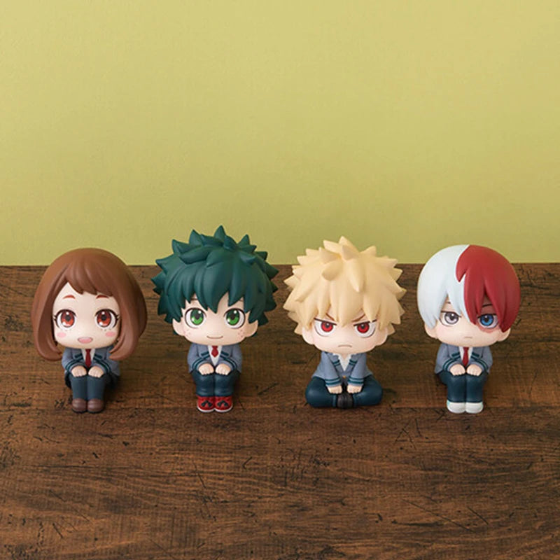 My Hero Academia Bakugo Katsuki Anime Figure Boku no Hero Midoriya Izuku/Todoroki Shoto/Toga Himiko Action Figure Model Doll Toy