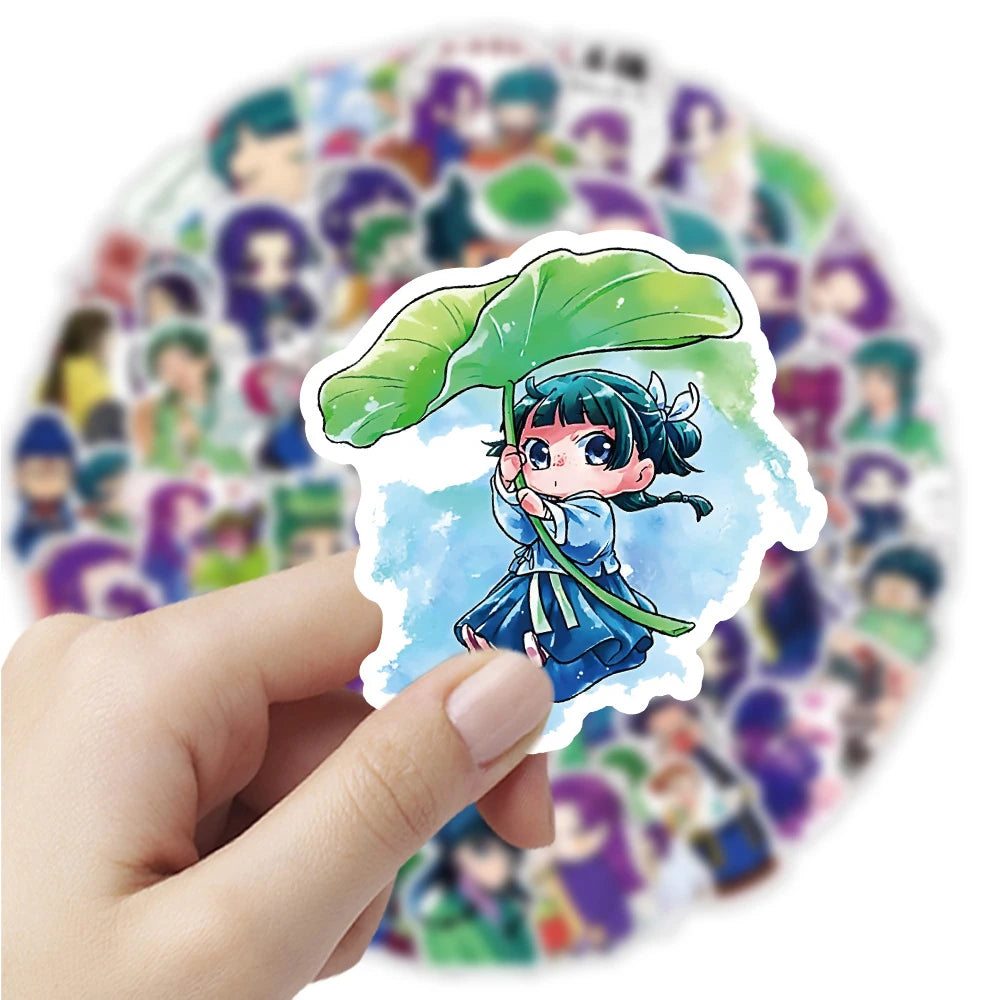 10/30/50pcs Gaoshun The Apothecary Diaries Stickers Jinshi Maomao Anime Sticker Aesthetics Laptop Scrapbooking Luomen Decal Gift