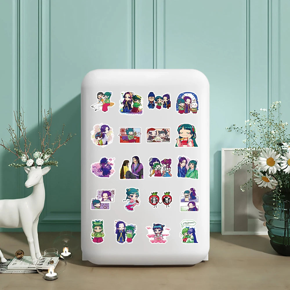 10/30/50pcs Gaoshun The Apothecary Diaries Stickers Jinshi Maomao Anime Sticker Aesthetics Laptop Scrapbooking Luomen Decal Gift