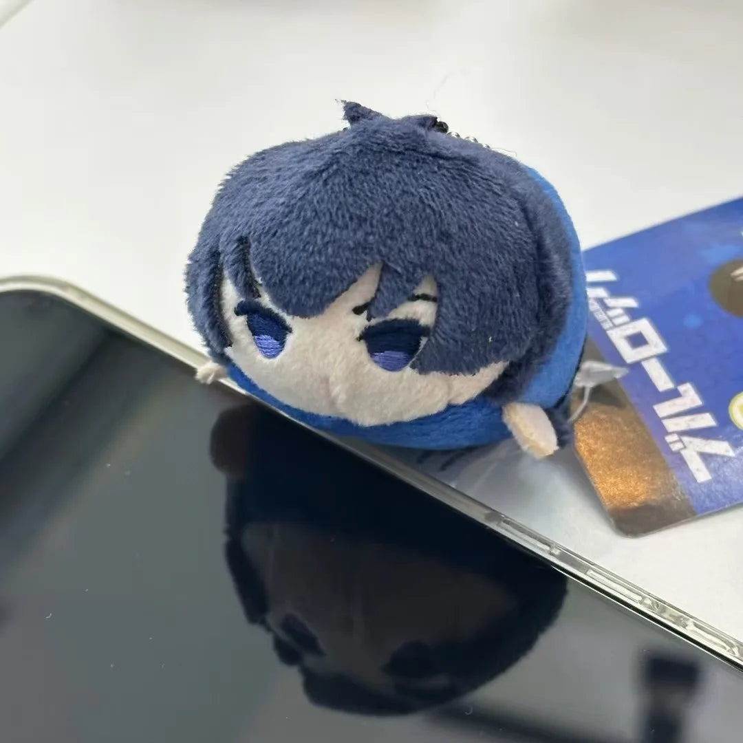 Mini Anime Plush Keychain Michel Caesar Mikage Reo Nagi Seishiro Chigiri Hyoma Bachira Meguru Cute Starfish body Doll Gifts