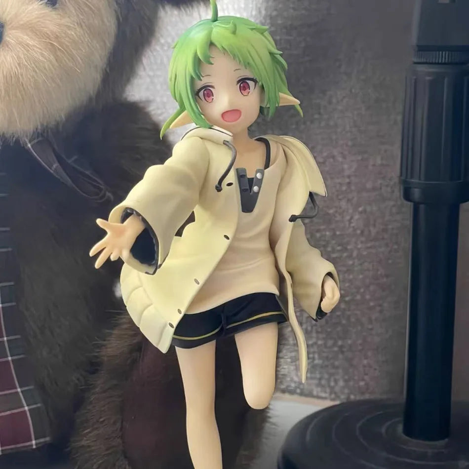 Mushoku Tensei Sylphiette Elf Figure Casual Outfit PVC Statue Desktop Ornament Gift for Mushoku Tensei Lovers