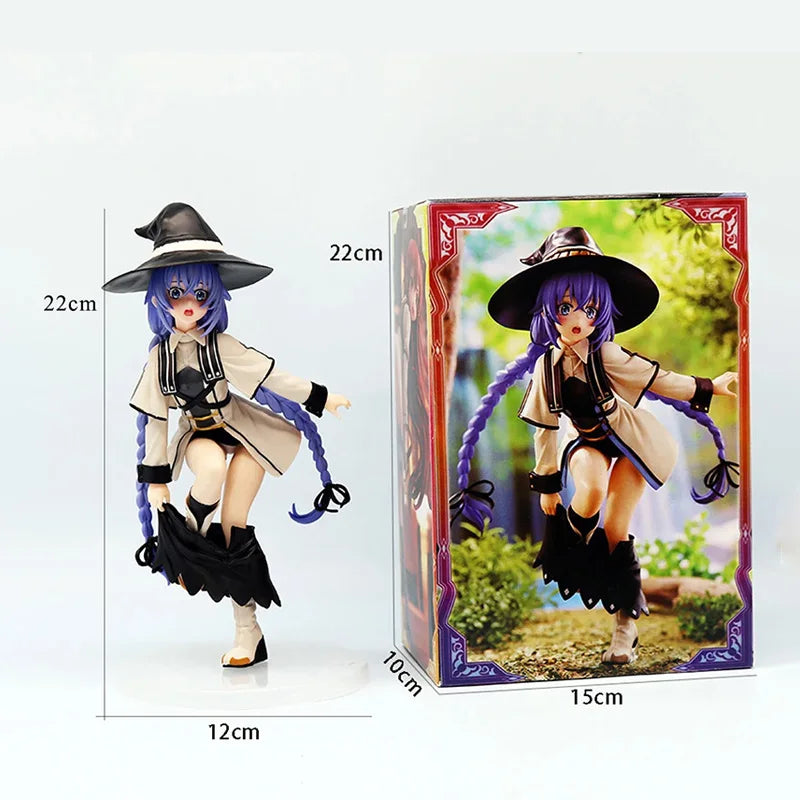 New Magician Roxy Migurdia Action Figure Mushoku Tensei：Jobless Reincarnation Anime Figure PVC Adult Collection Model Doll Toys
