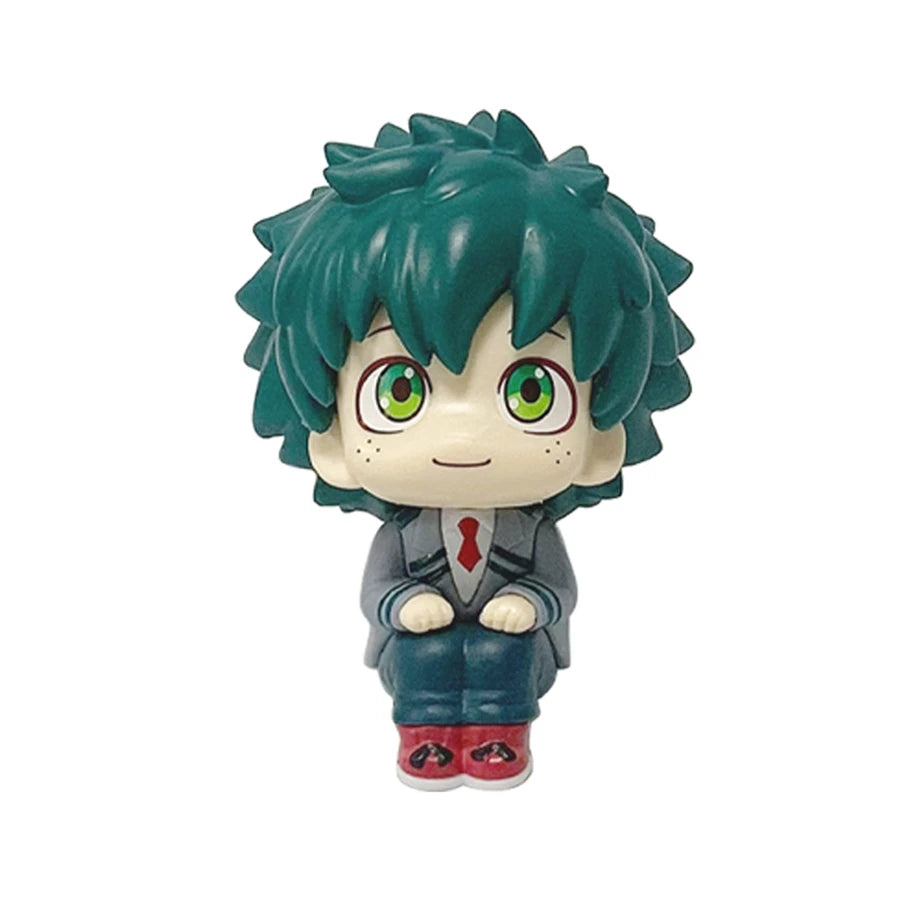 18cm Boku no Hero Academia Anime Figure Bakugo Katsuki Action Figure Midoriya Izuku/Todoroki Shoto Figurine PVC Collection Toys