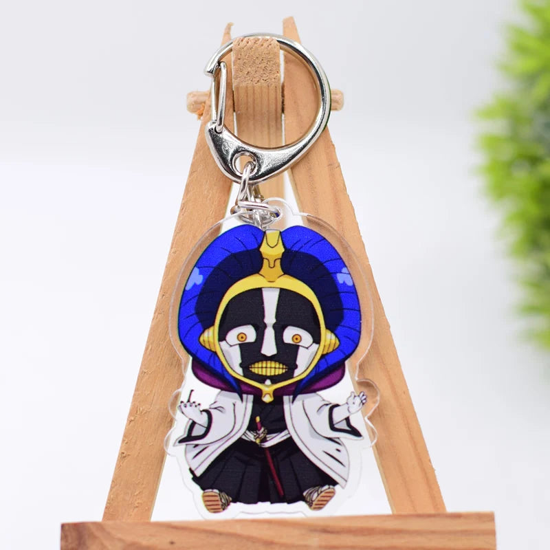 Bleach Anime Keychain 26 Styles Arcylic Cartoon Figures Keyrings Kawaii Accessories