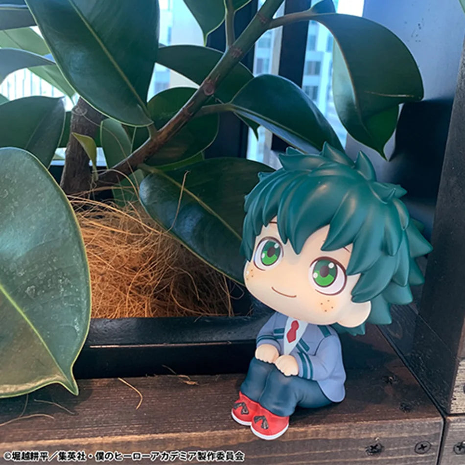 PVC | (MHA):Izuku Midoriya/Katsuki Bakugo/Todoroki Shoto/Toga Himiko My Hero Academia Cute Chibi PVC Figurine | Collectible Toy