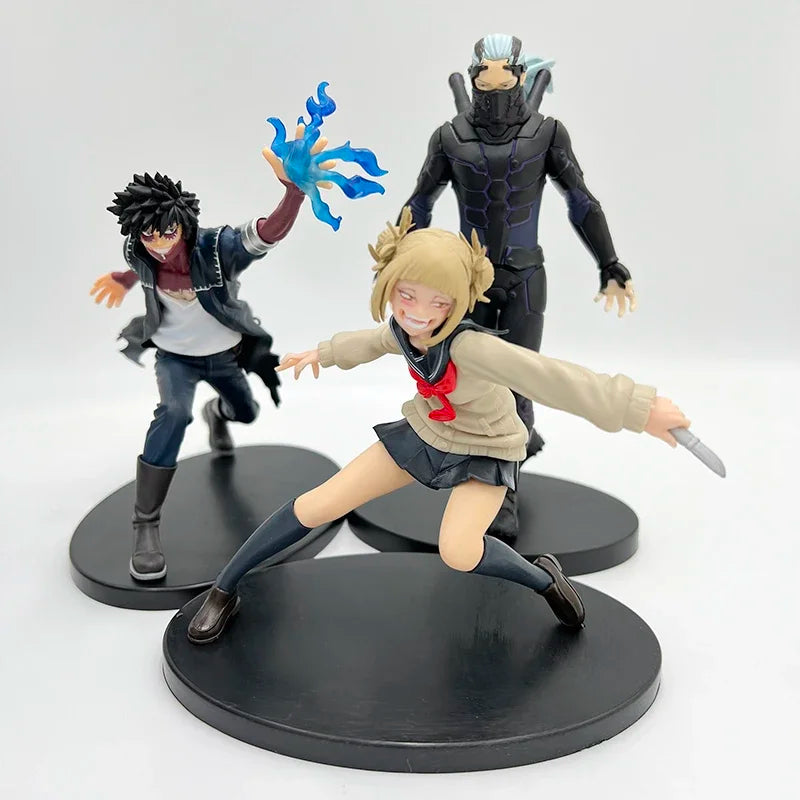 My Hero Academia Bakugo Katsuki Anime Figure Boku no Hero Midoriya Izuku/Todoroki Shoto/Toga Himiko Action Figure Model Doll Toy