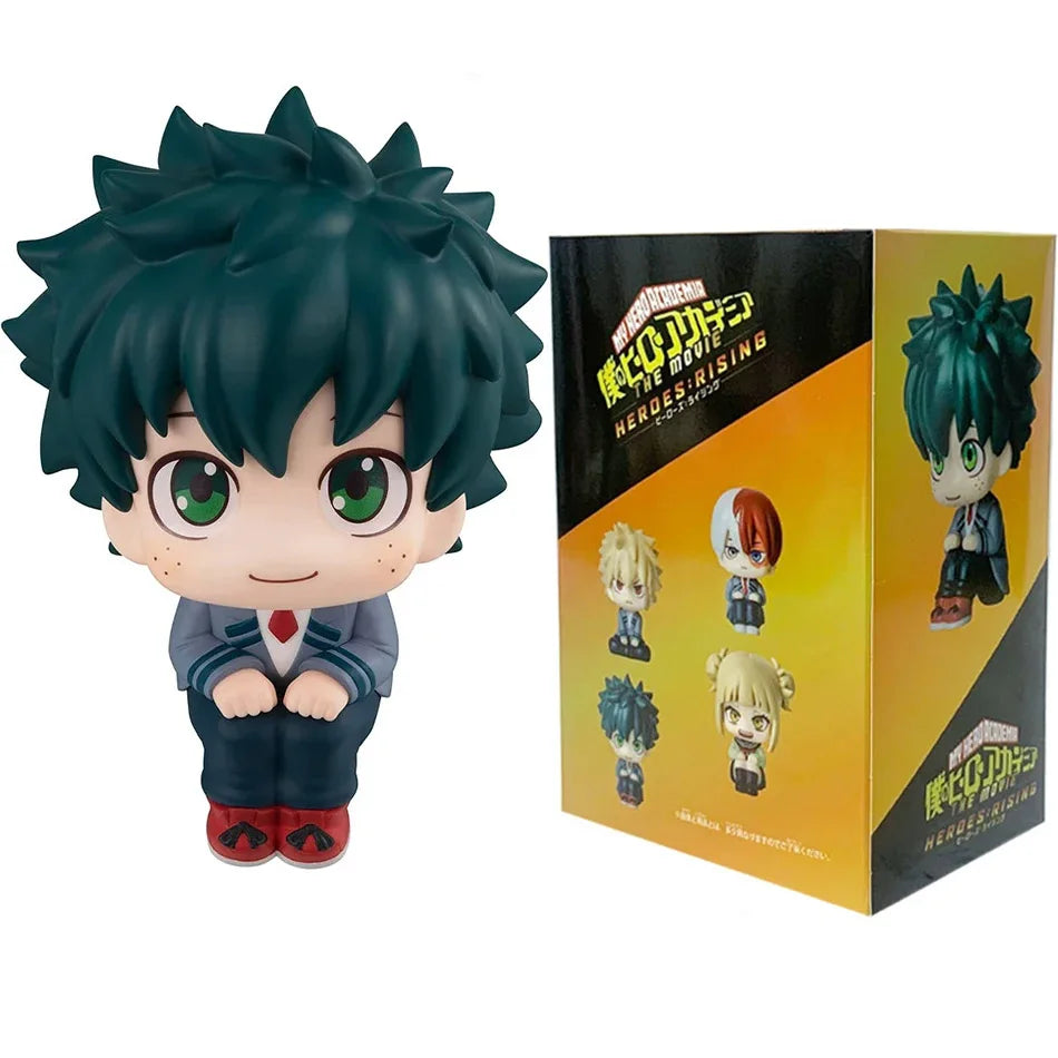 PVC |  (MHA): Tomura Shigaraki / Izuku Midoriya / Katsuki Bakugo  My Hero Academia Cute Chibi PVC Figurine | Collectible Toy