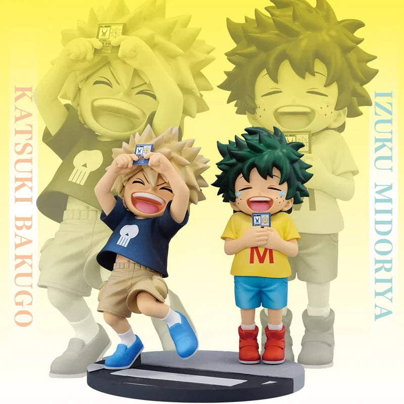 My Hero Academia Bakugo Katsuki Anime Figure Boku no Hero Midoriya Izuku/Todoroki Shoto/Toga Himiko Action Figure Model Doll Toy