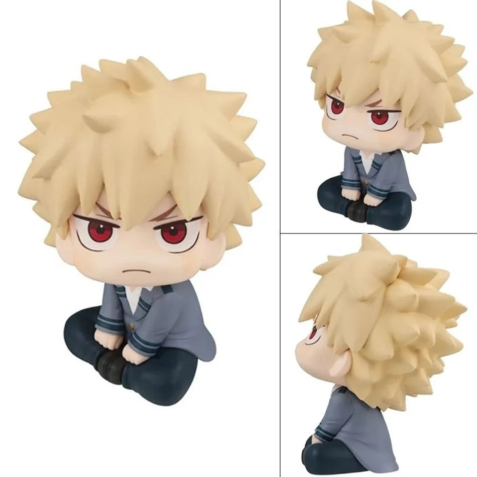 New My Hero Academia (MHA): Tomura Shigaraki / Izuku Midoriya / Katsuki Bakugo Cute Chibi PVC Figurine | Collectible Toy Model