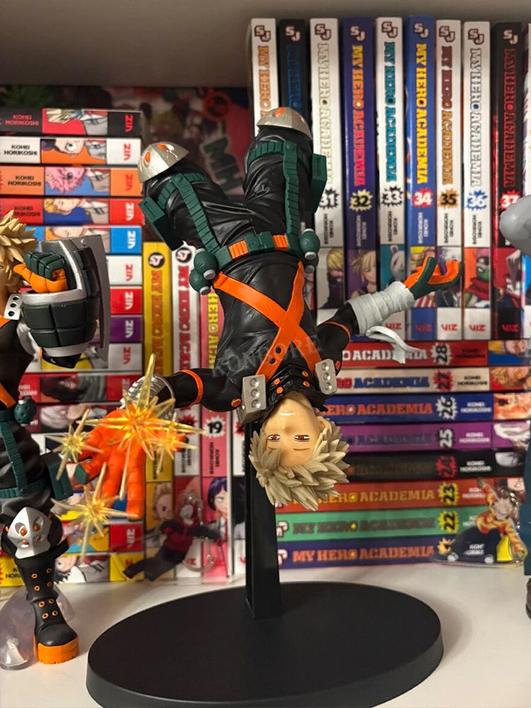 My Hero Academia Bakugo Katsuki Anime Figure Boku no Hero Midoriya Izuku/Todoroki Shoto/Toga Himiko Action Figure Model Doll Toy