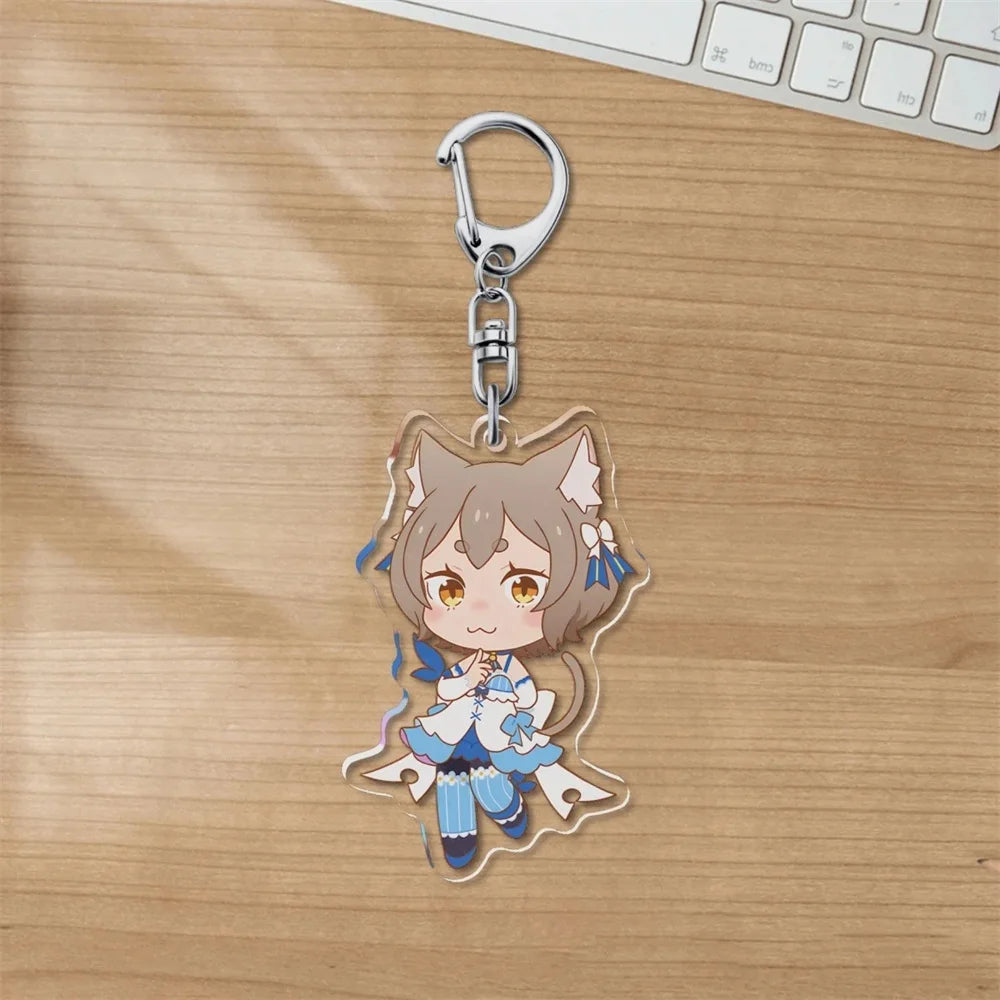 Charm Anime Re:ZERO -Starting Life in Another World Acrylic 6CM Keychain Model Cosplay Characters Ornament Accessories Good Gift
