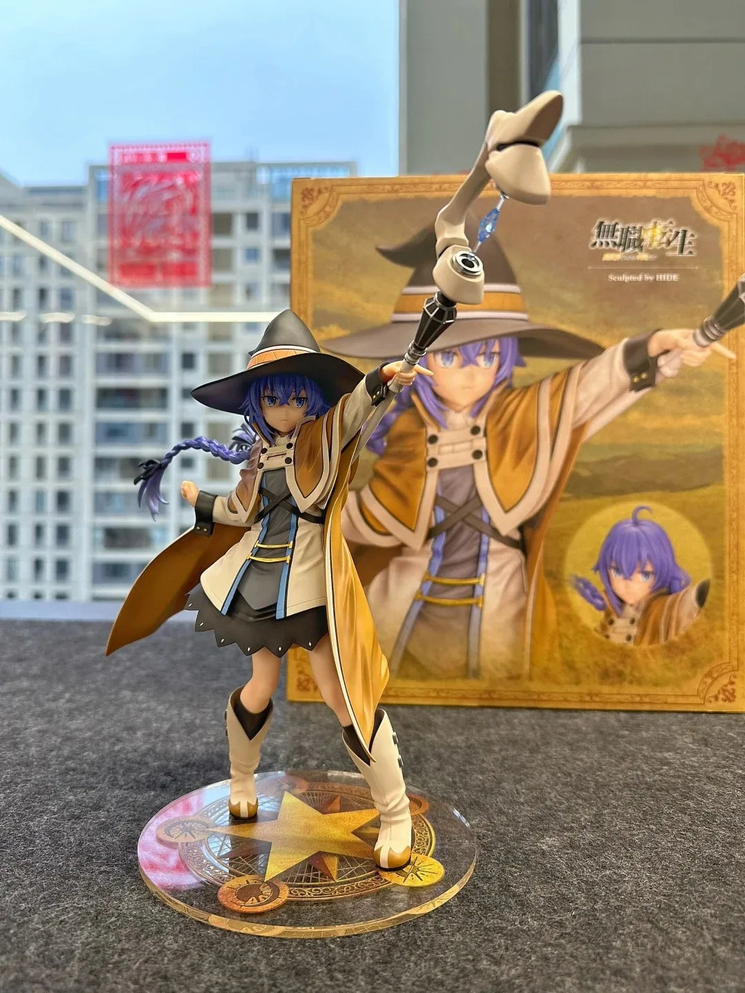 Magician Roxy Migurdia 25cm Action Figure Mushoku Tensei: Jobless Reincarnation PVC Anime Figure Statue Collection Toys